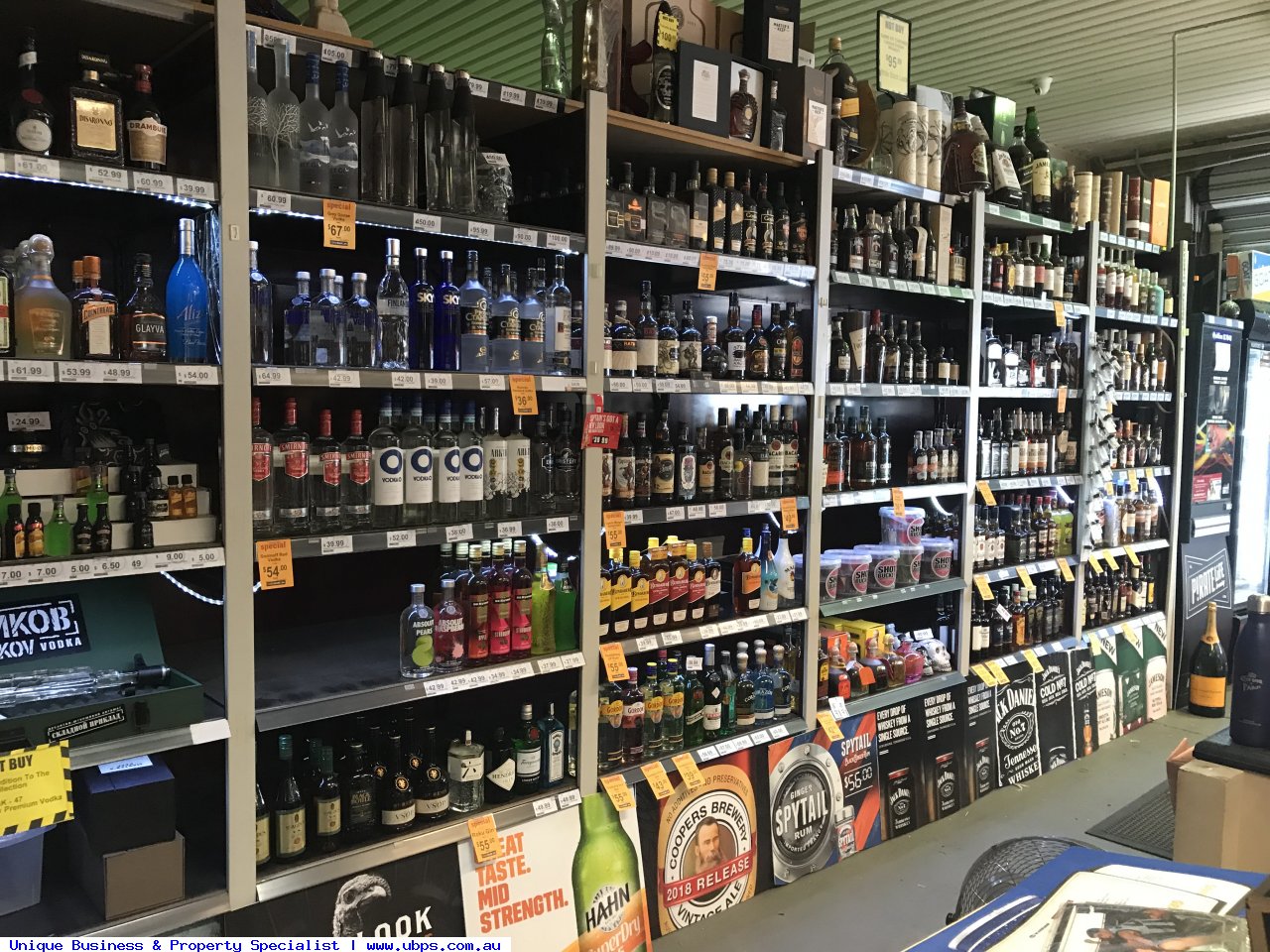 Liquor Store - One Person operation