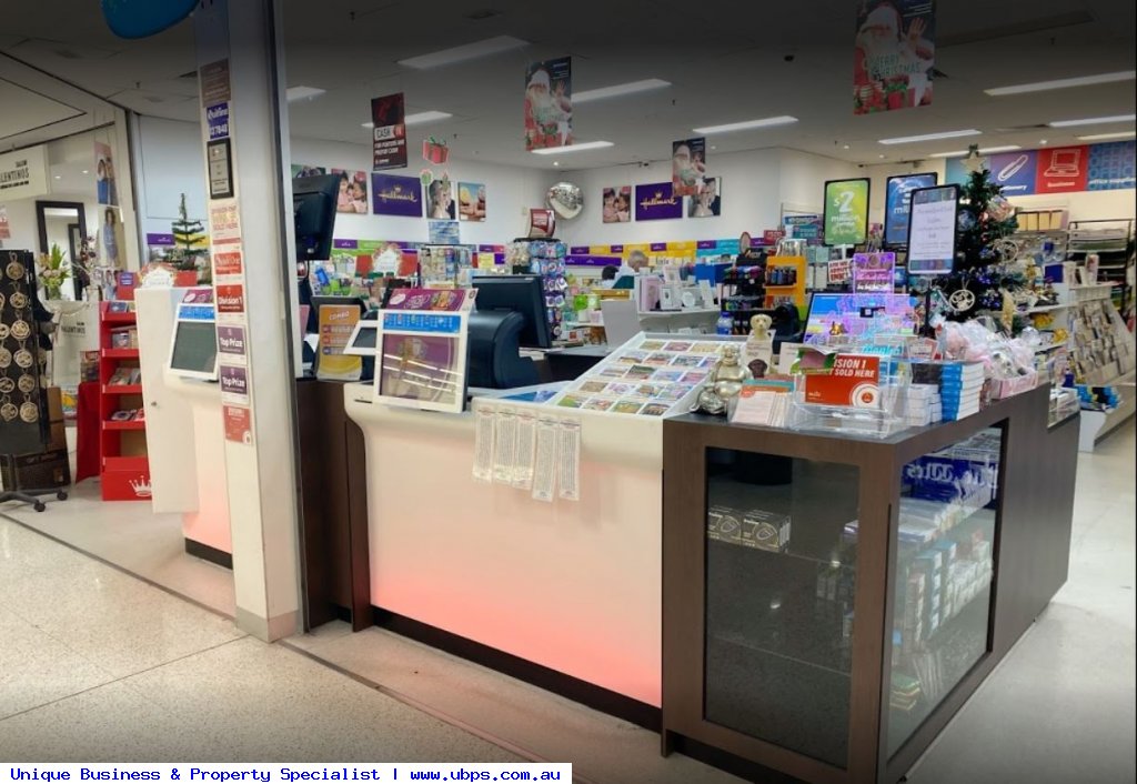 Only newsagent with lotto in shopping centre